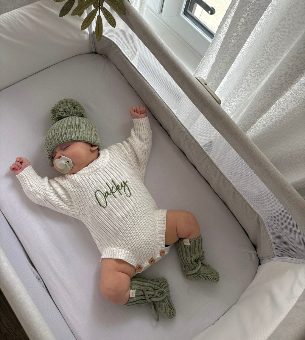 Khaki Knit Set