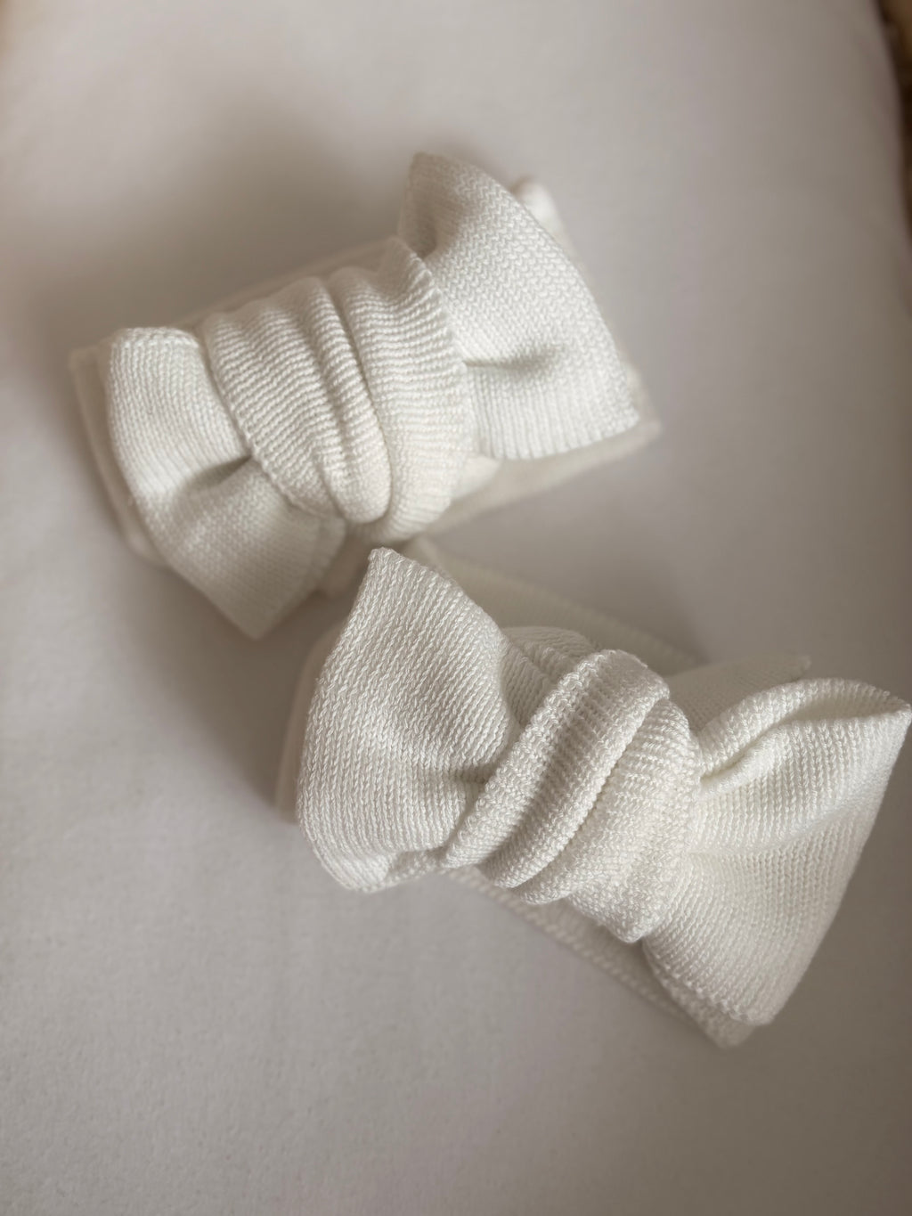 Soft White Bow