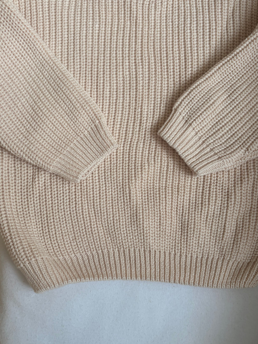Oatmeal Knit Jumper