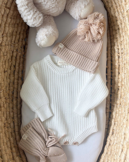 Oatmeal Knit Set