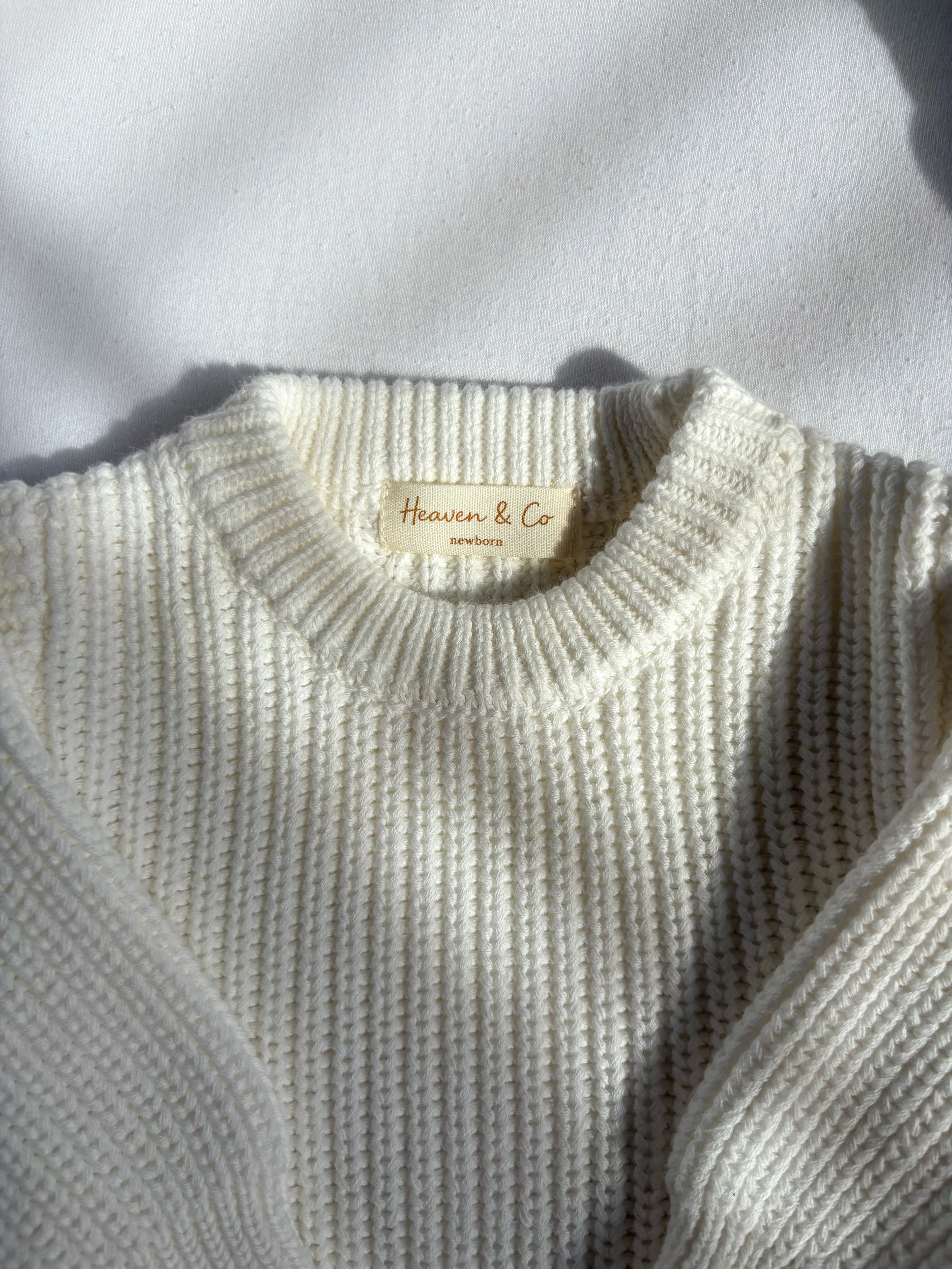 Classic Frill Baby Romper - Soft White