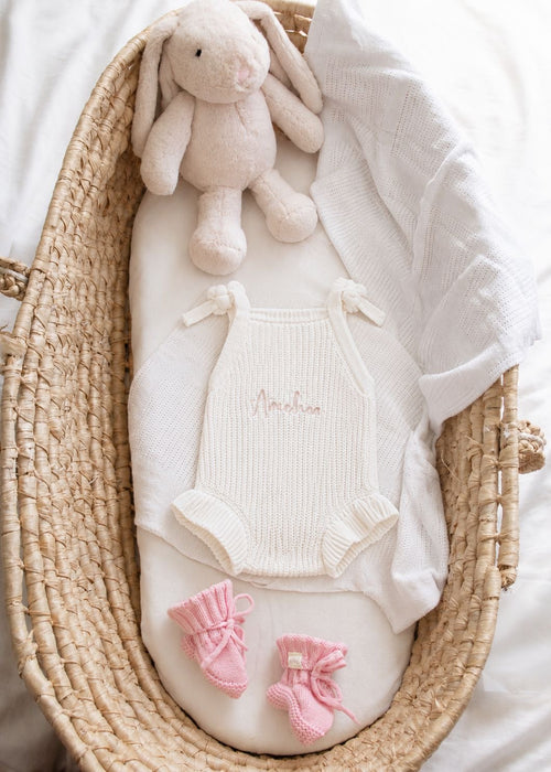 Little Bow Summer Romper Set