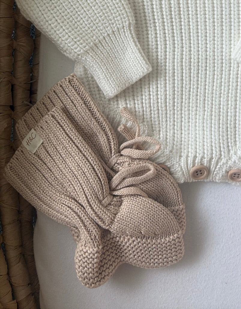 Oatmeal Booties