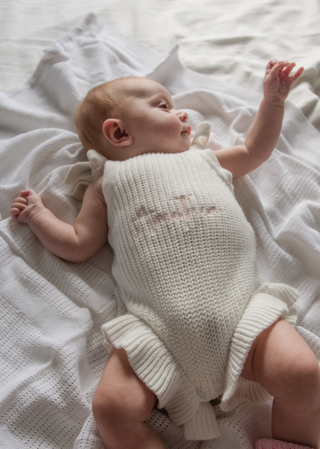Little Bow Summer Romper Set