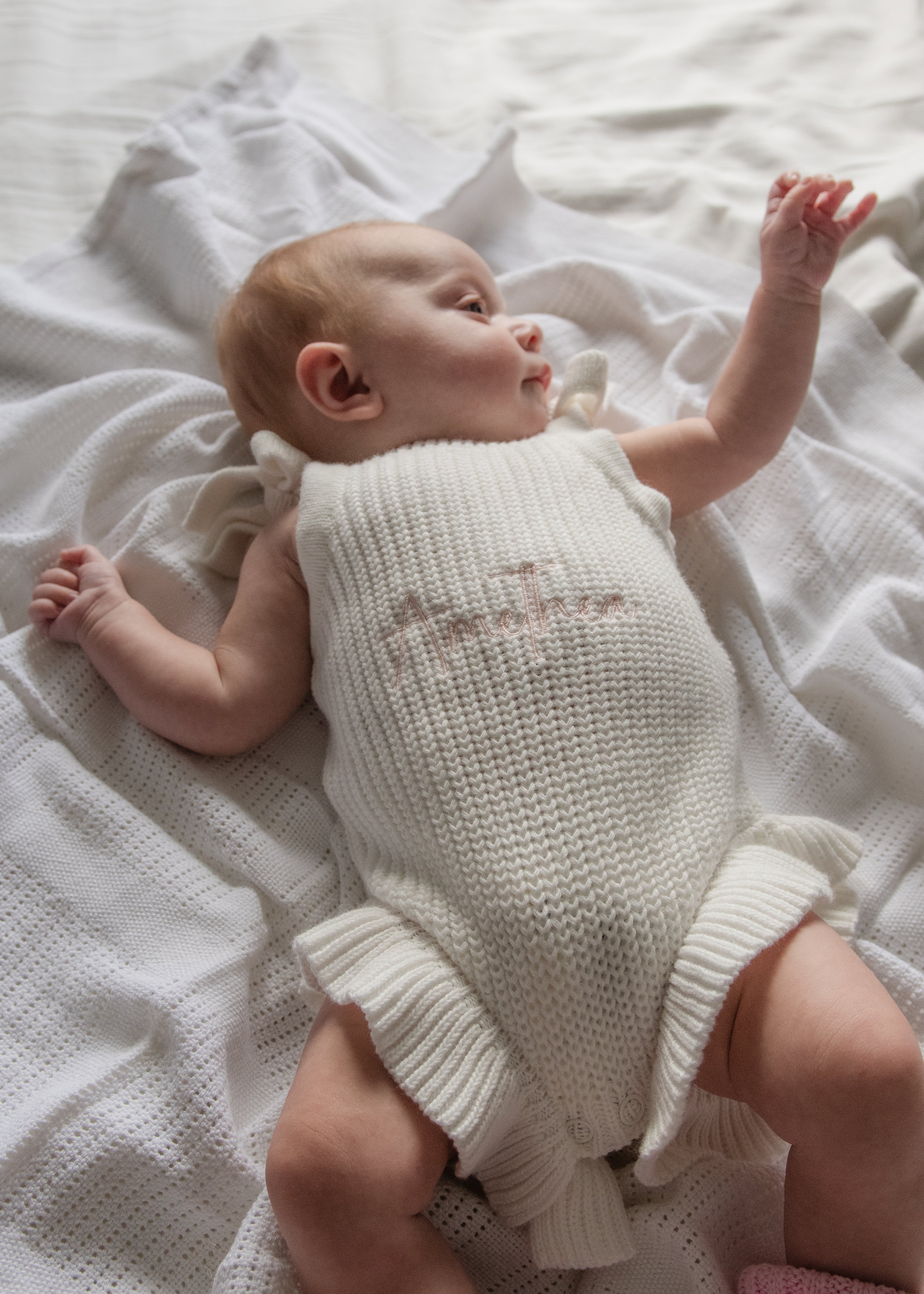Little Bow Summer Romper Set