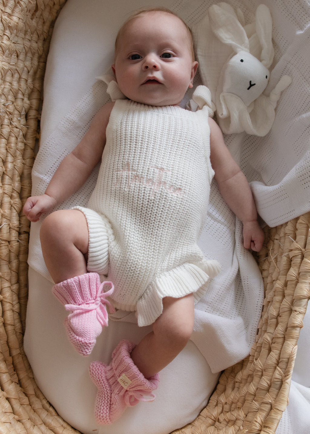 Little Bow Summer Romper Set