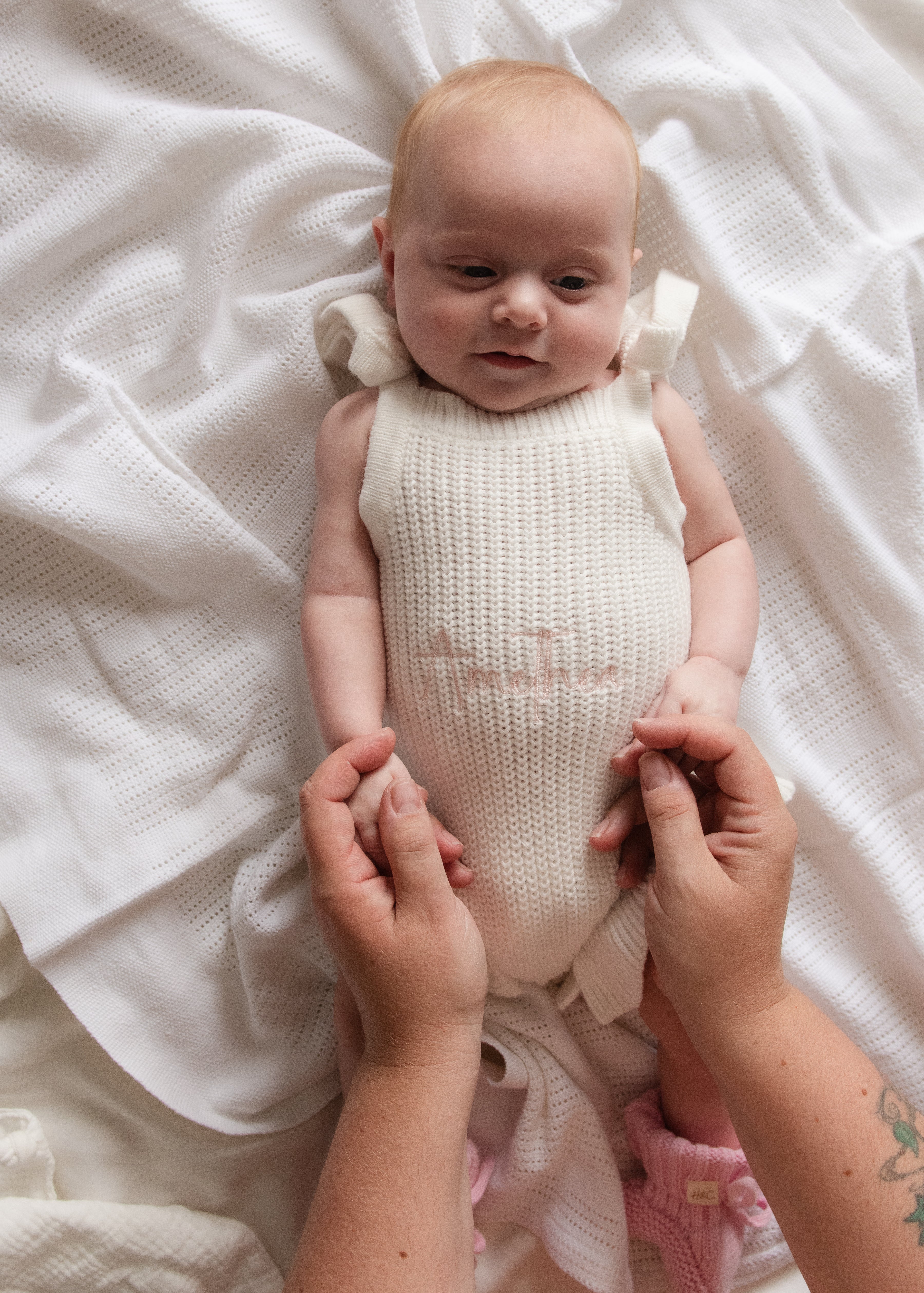 Little Bow Summer Romper Set