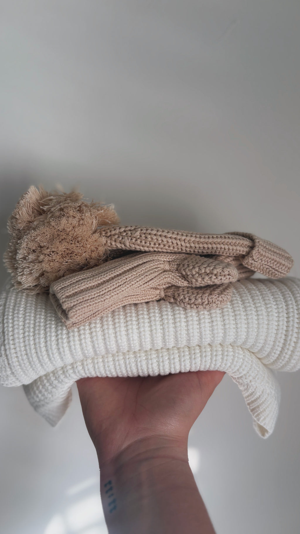 Oatmeal Knit Set