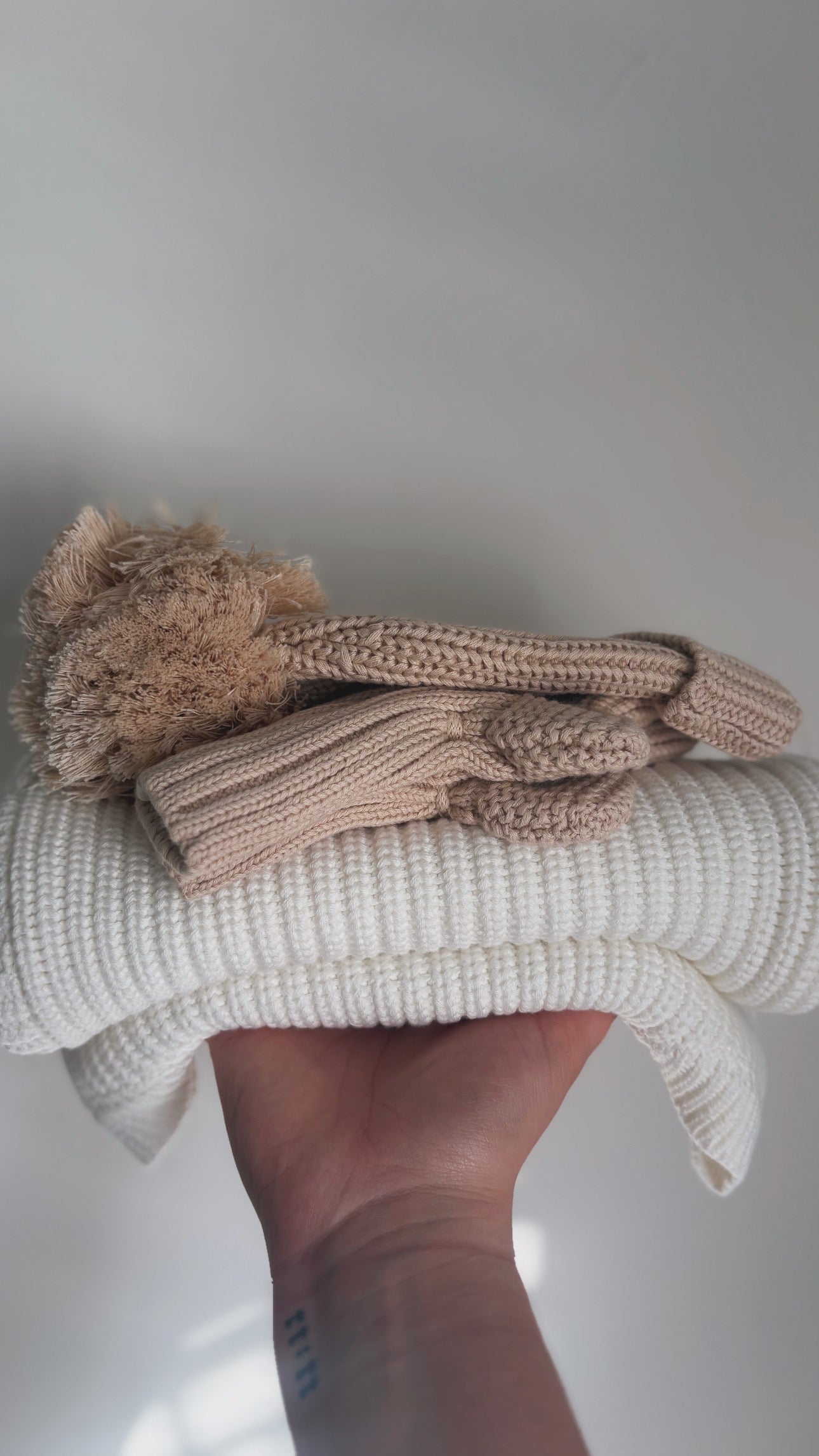 Oatmeal Knit Set