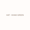 Knitted Baby Hat - Khaki Green