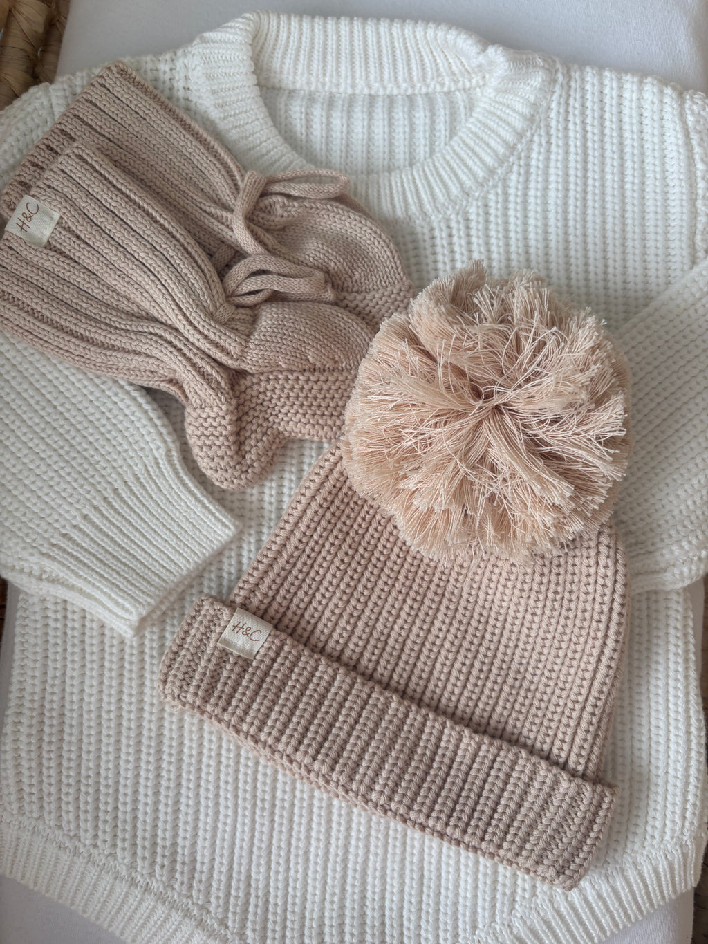 Oatmeal Knit Set