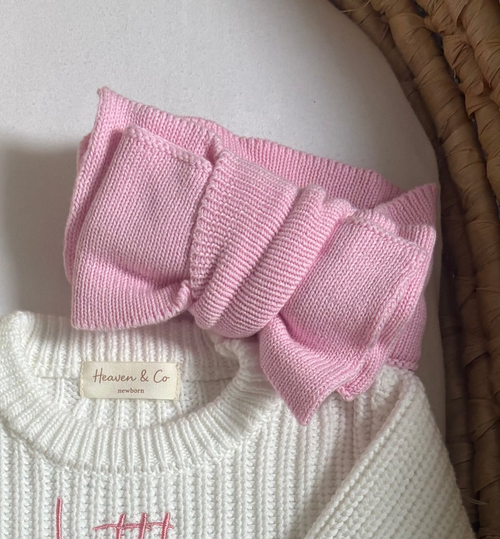 Classic Knit Bow