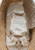 Newborn Classic Flat Knit Romper